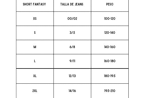 Legging Fantasy-negro